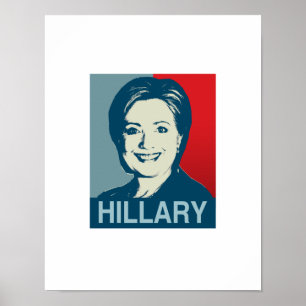 HILLARY CLINTON HOPP - .PNG POSTER