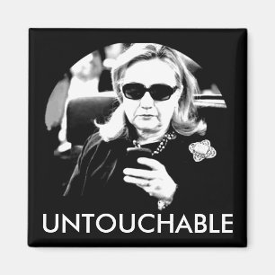 Hillary Clinton kastlös person Magnet