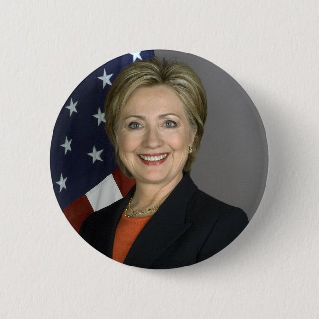 Hillary Clinton Knapp (Framsida)