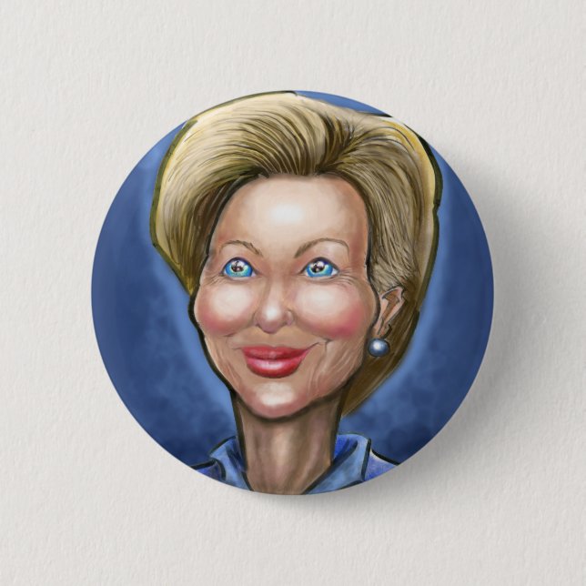 Hillary Clinton Knapp (Framsida)