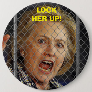 Hillary Clinton - låsa upp henne Knapp
