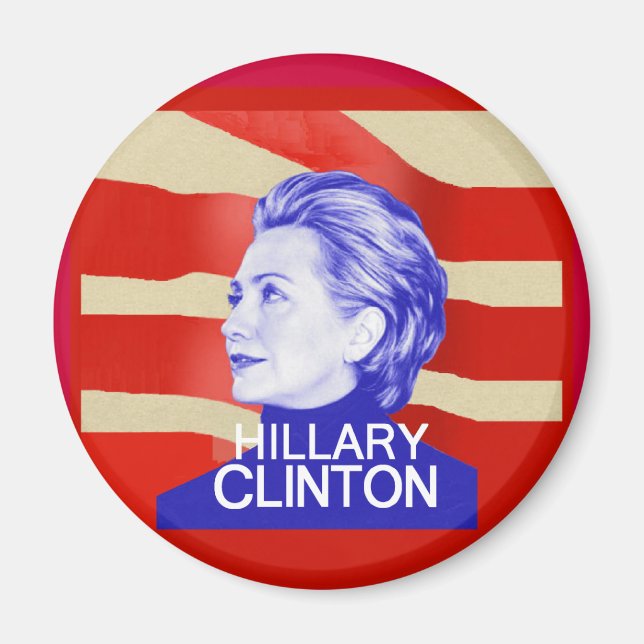 Hillary Clinton Magnet (Framsidan)