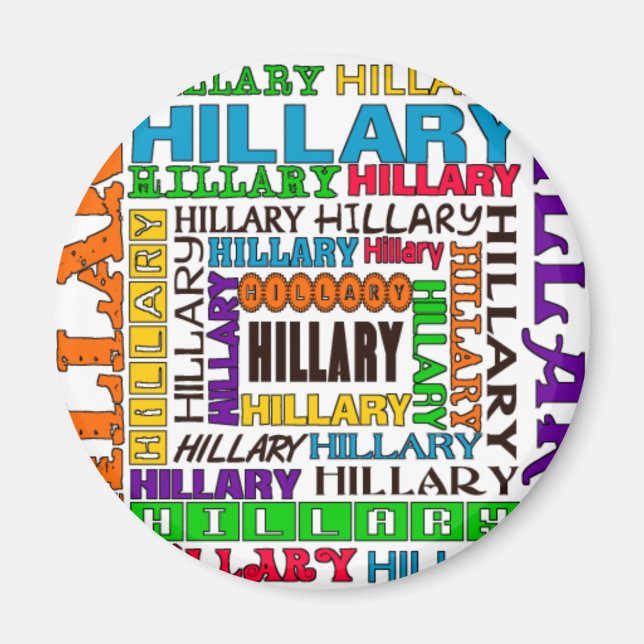 Hillary Clinton Magnet (Framsidan)