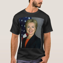 Hillary Clinton Manar Basic Mörk T-Shirt