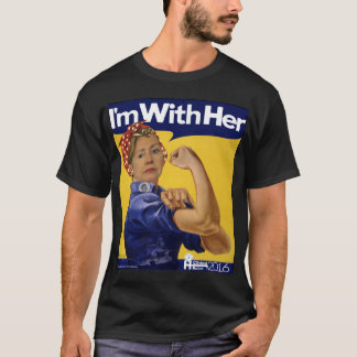 Hillary Clinton mig förmiddag med henne! Tröja