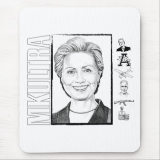 Hillary Clinton MKULTRA Mousepad Musmatta