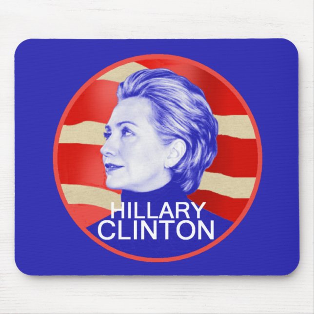 Hillary Clinton Mousepad Musmatta (Framsidan)