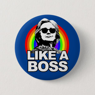 Hillary Clinton "något liknande som en chef" Knapp