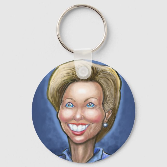 Hillary Clinton Nyckelring (Framsida)