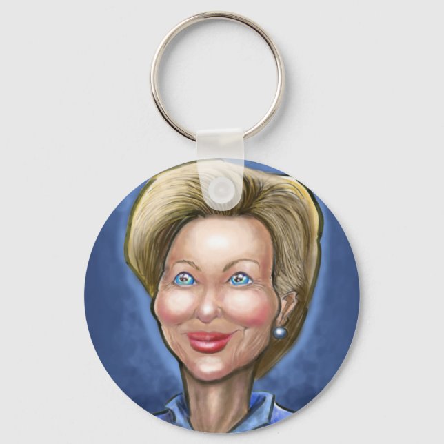 Hillary Clinton Nyckelring (Framsida)