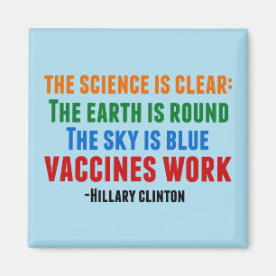 Hillary Clinton om vaccinering Magnet