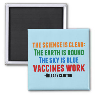 Hillary Clinton om vaccinering Magnet