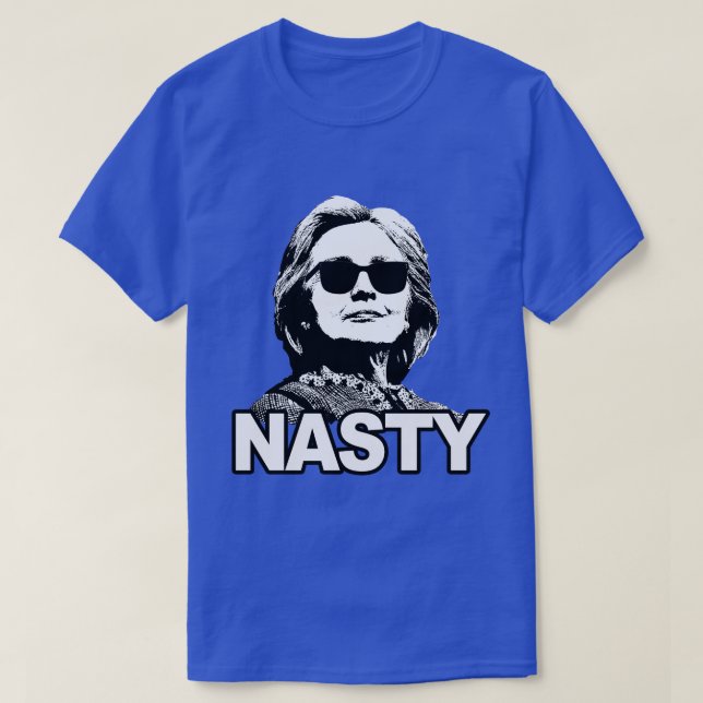 Hillary Clinton "otäck" utslagsplats Tee Shirt (Design framsida)