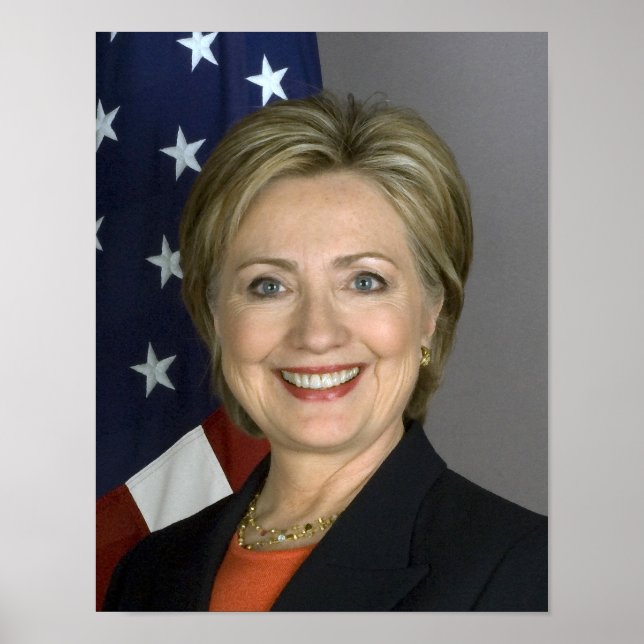 Hillary Clinton Poster (Framsidan)