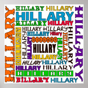 Hillary Clinton Poster