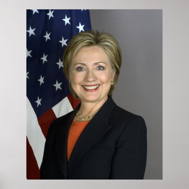 Hillary Clinton Poster (Framsidan)