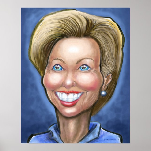 Hillary Clinton Poster (Framsidan)