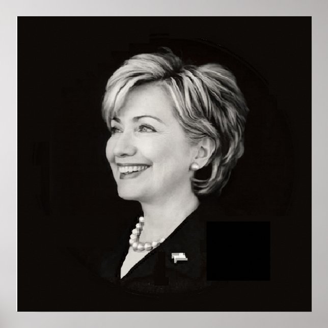 Hillary Clinton POSTER Skriv ut (Framsidan)