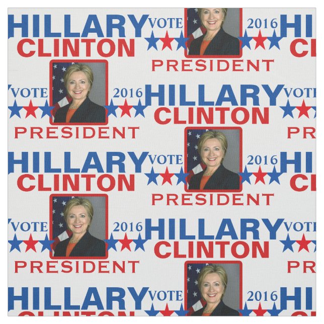 Hillary Clinton president 2016 Tyg (Provkarta)