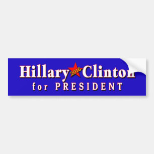 Hillary Clinton president i 2016 Bildekal