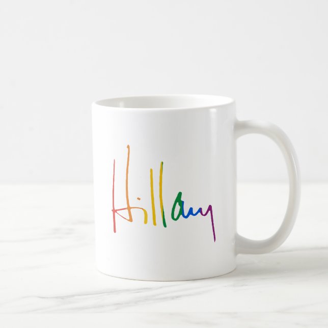 HILLARY CLINTON PRIDE -.png Kaffemugg (Höger)