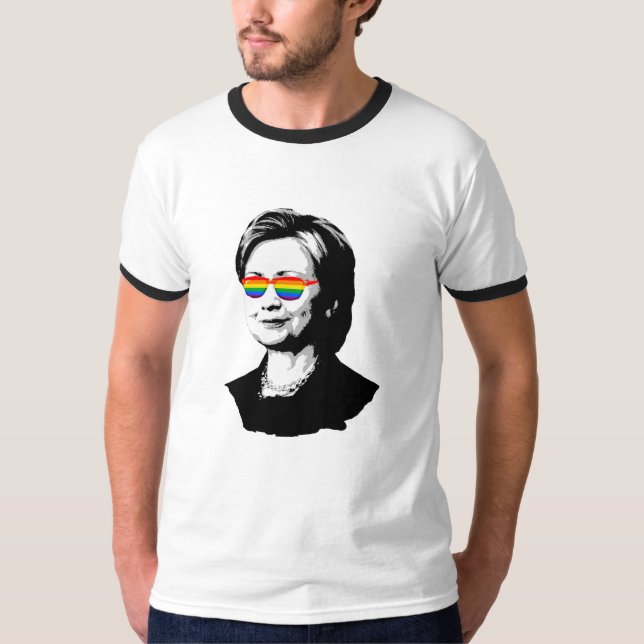 Hillary Clinton pride Tee (Framsida)