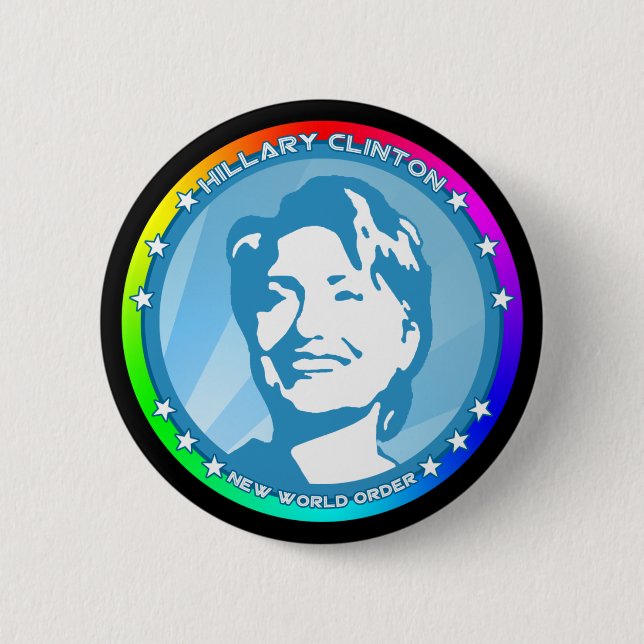hillary clinton. rainbow. knapp (Framsida)