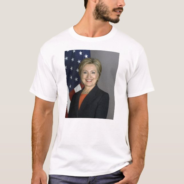 Hillary Clinton T Shirt (Framsida)