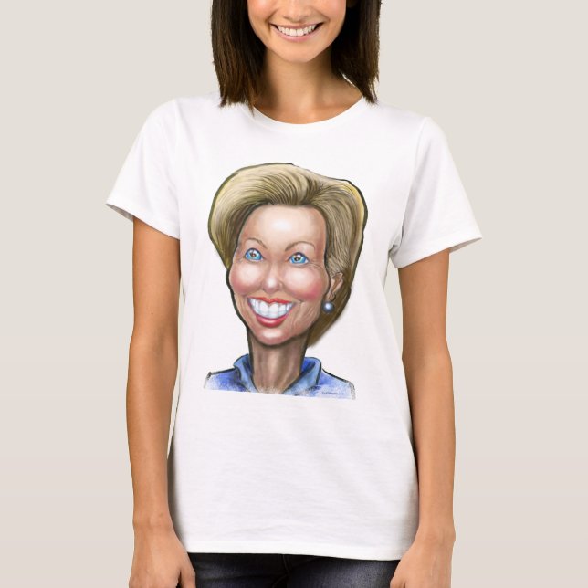 Hillary Clinton T Shirt (Framsida)