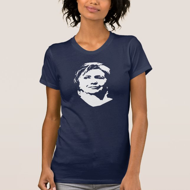 Hillary Clinton T-tröja Tee Shirt (Framsida)