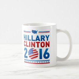 HILLARY CLINTON (talman 2016 Mugg) Kaffemugg