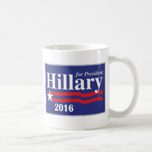 Hillary Clinton till president 2016: Kaffe Mugg