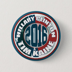 Hillary Clinton Tim Kaine i 2016 Knapp