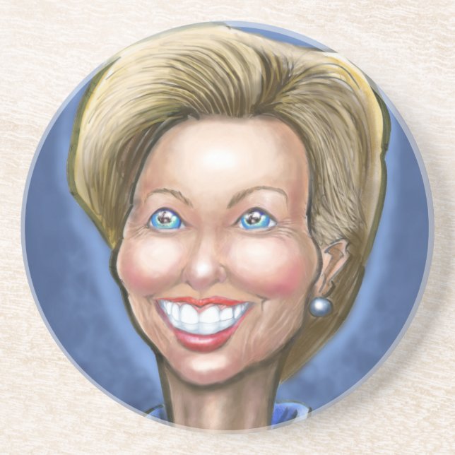 Hillary Clinton Underlägg (Framsidan)