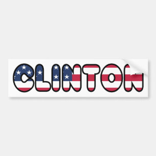 Hillary Clinton USA:s presidentval 2016 Bildekal