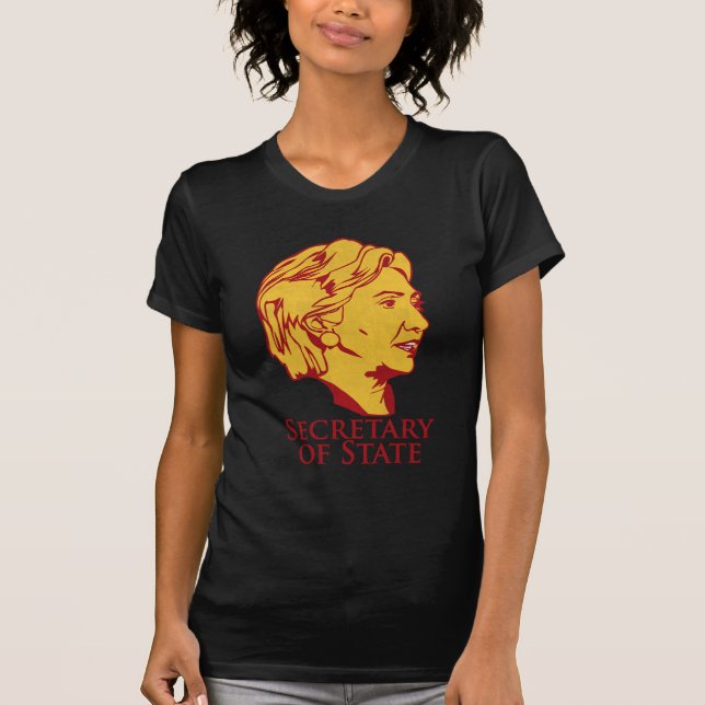 Hillary Clinton utrikesminister T-shirt (Framsida)