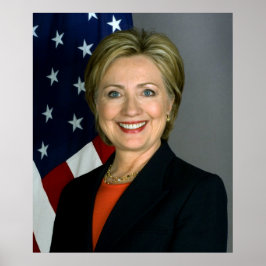 Hillary Clinton Value Poster Pappert