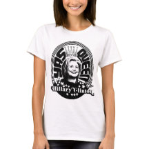 Hillary Clinton Yas drottningkvinna skjorta