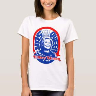 Hillary Clinton Yas Queen Shirt Färg Tee Shirt