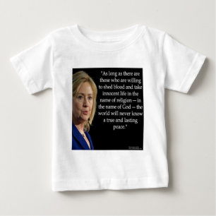 Hillary Clintons blodreligionscitat T Shirt