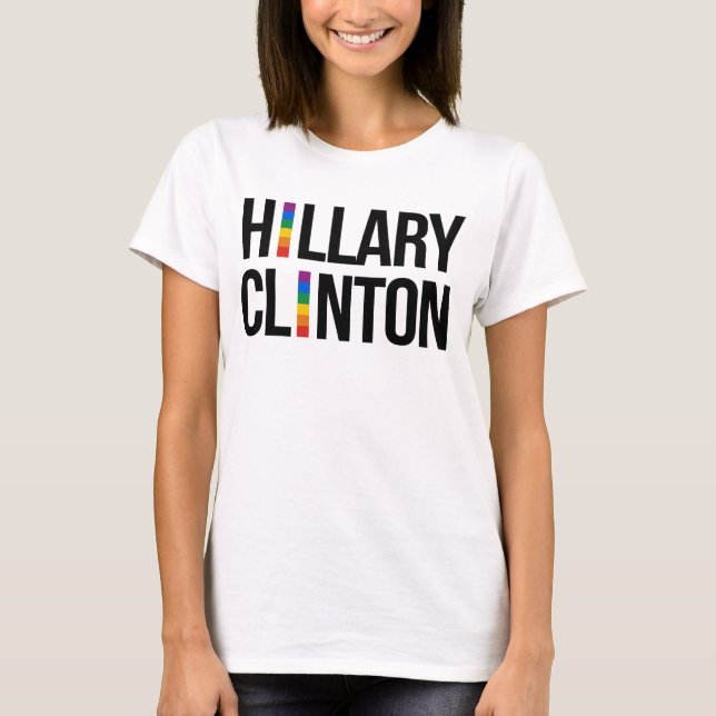 Hillary Clintons stolthet T Shirt (Framsida)