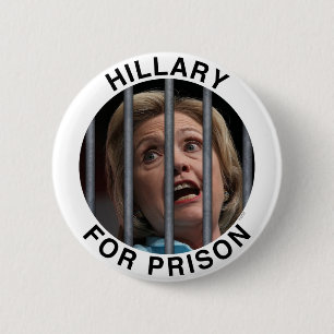Hillary för fängelse knapp