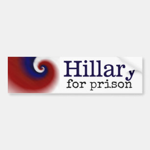 Hillary för fängelsebildekal bildekal