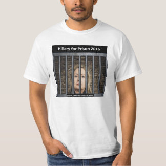 Hillary för fängelset 2016 t-shirt