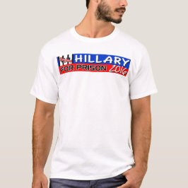 Hillary för fängelset 2016! tröja