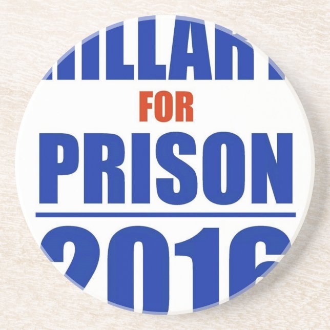Hillary för fängelset 2016 underlägg (Framsidan)