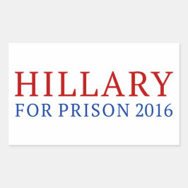 Hillary for Fison Rektangulärt Klistermärke
