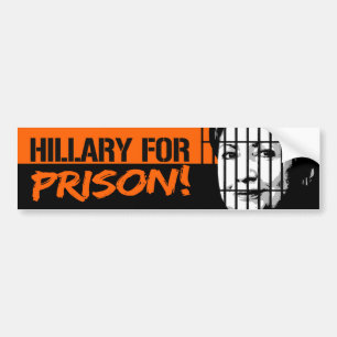 Hillary for Prison -.png Bildekal