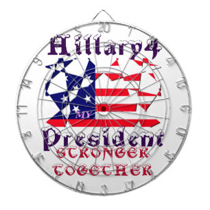 Hillary For USA President Vi är starkare tillsamma Piltavla