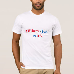 Hillary/Jeb skjorta 2016 Tröja
